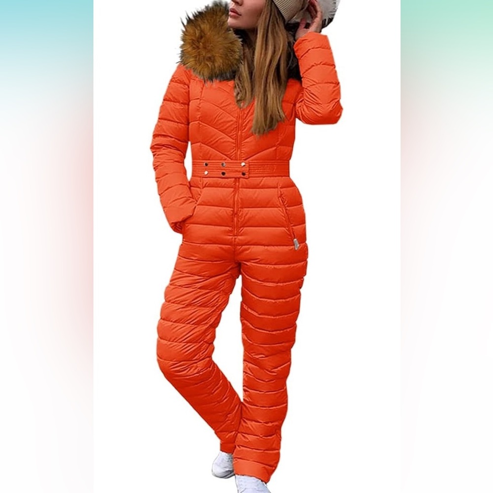 Amazon Snowsuit Onesie Size Large Brand New With Belt